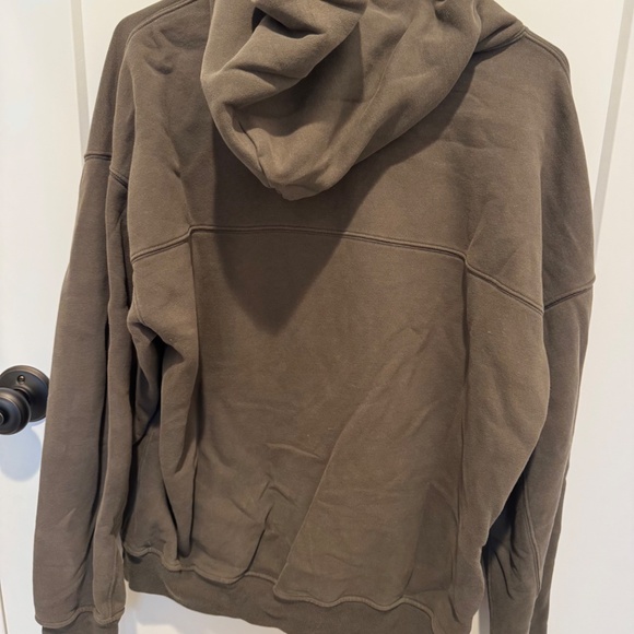 Abercrombie Essential Pop-Over Hoodie - Charcoal Green - Medium - Picture 3 of 3